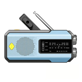 Sakerplus® Solar Hand Crank Emergency Weather Radio