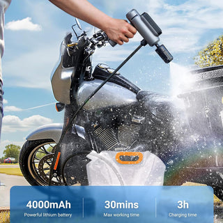 Sakerplus Portable Cordless Pressure Washer Kit