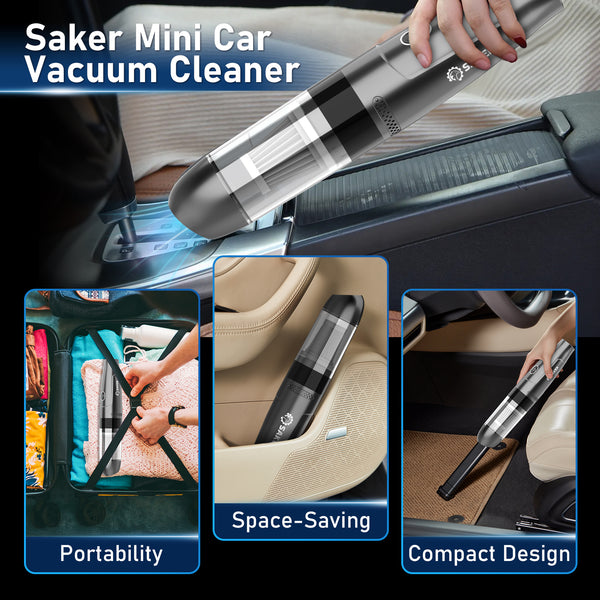 Aspiradora portátil SAKER® 3 en 1