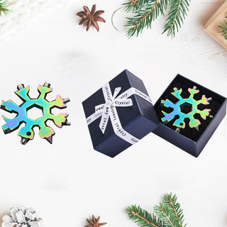 Sakerplus 18-in-1 Stainless Steel Snowflakes Multi-tool