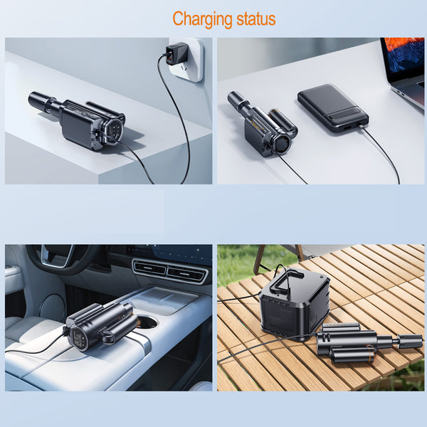 Sakerplus Portable Cordless Pressure Washer Kit