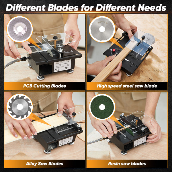 Sakerplus® Mini Multifunctional Table Saw