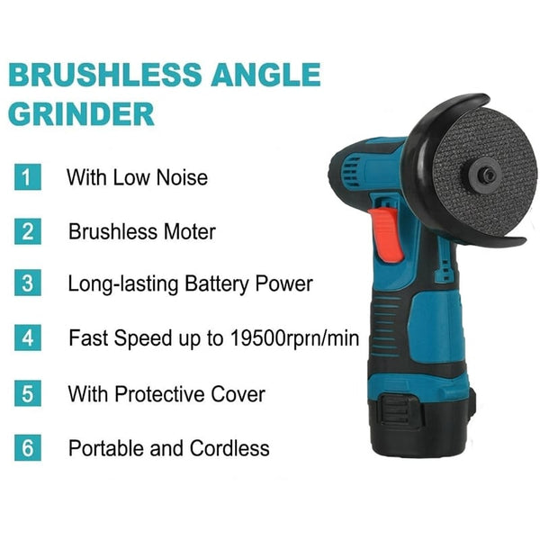 Sakerplus® Mini Cordless Angle Grinder