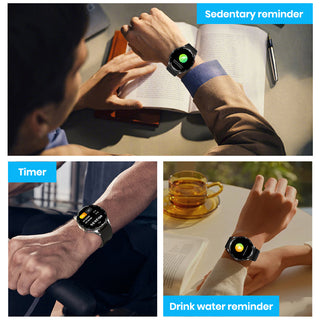 Sakerplus Smart Watch With Wireless Earbuds