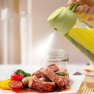 Sakerplus 2-in-1 Glass Oil Sprayer and Dispenser
