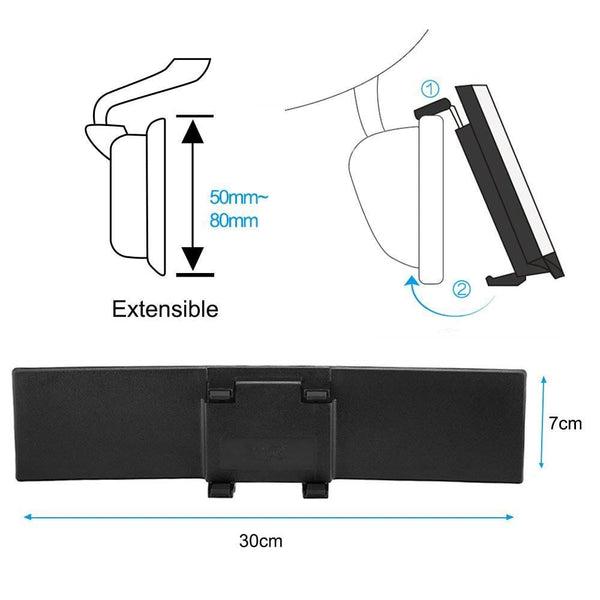 Sakerplus® El espejo retrovisor sin puntos ciegos