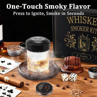Sakerplus® Electric Cocktail Whiskey Smoker Kit