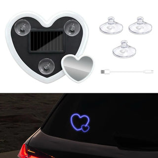 Sakerplus® Triangular Heart Car Light