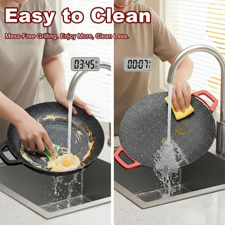 Sakerplus® Electric Grill Comal Electrico Lefse Griddle