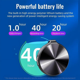 Sakerplus Mini HD Voice Recorder Keychain