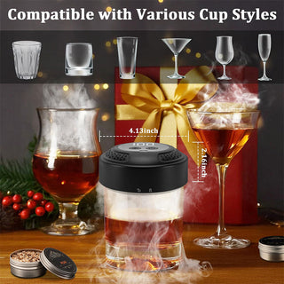 Sakerplus® Electric Cocktail Whiskey Smoker Kit