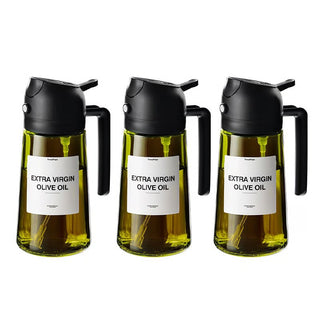 Sakerplus 2-in-1 Glass Oil Sprayer and Dispenser
