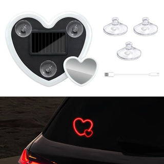 Sakerplus® Triangular Heart Car Light