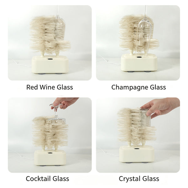Sakerplus® Electric Wine Glass Polishing Machine