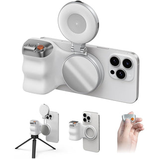 Sakerplus Fun Shot Magnetic Grip & Magnetic Selfie Light