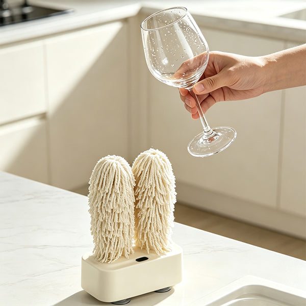 Sakerplus® Electric Wine Glass Polishing Machine