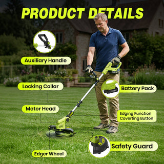 Saker® Cordless Weed Wacker