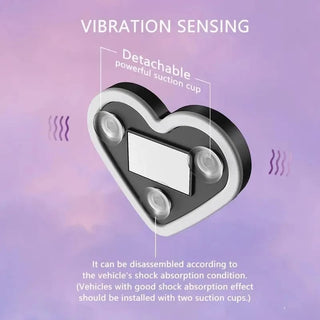 Sakerplus® Triangular Heart Car Light