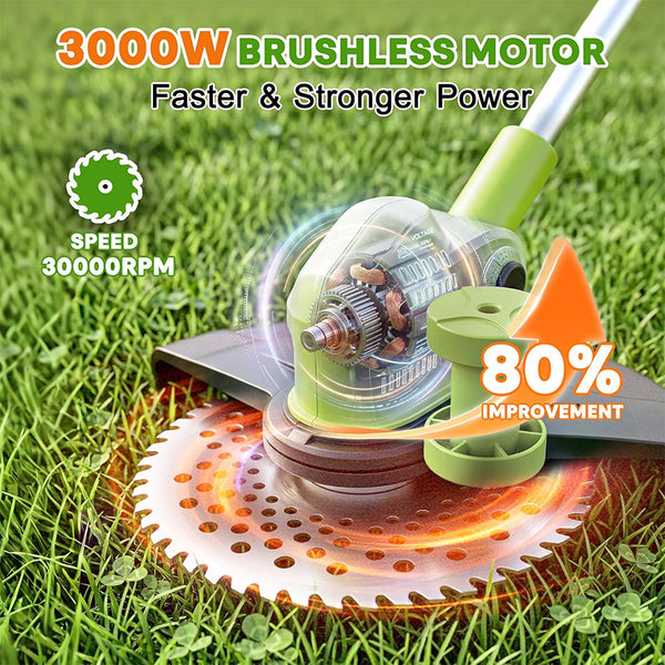 Sakerplus® 12-Inch Electric Weed Wacker &Eater