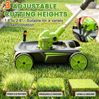 Sakerplus® 12-Inch Electric Weed Wacker &Eater