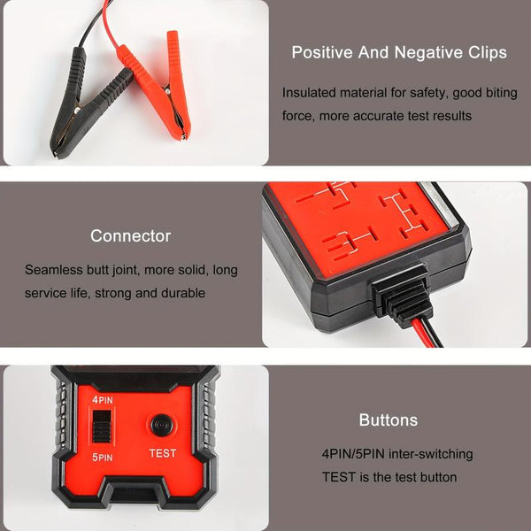 Sakerplus Car Circuit Relay Diagnostic Tool
