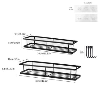 Juego de almacenamiento para ducha Sakerplus® resistente a la oxidación