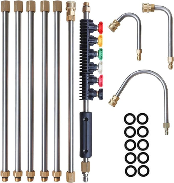 Juego de varilla de extensión para hidrolavadora Sakerplus®