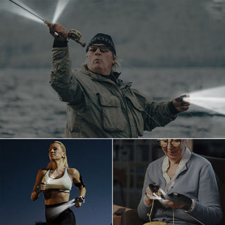 Sakerplus® LED Flashlight Gloves For Outdoor Use