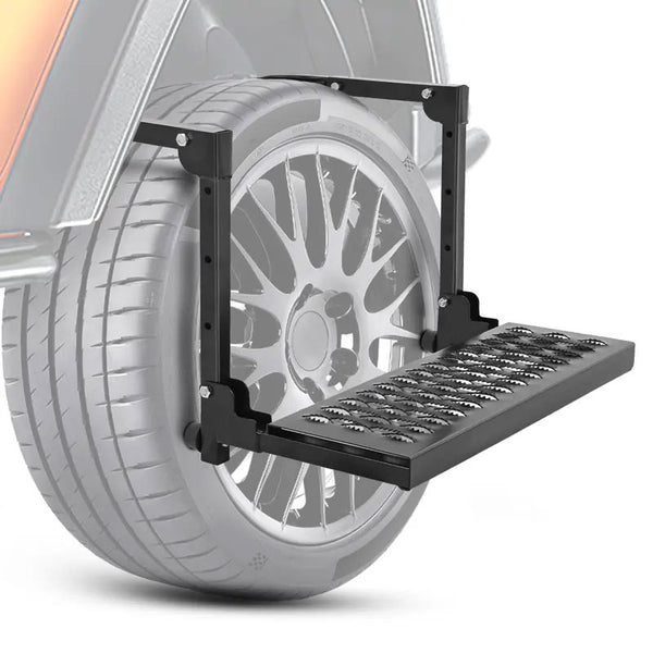 Sakerplus® Heavy Duty Folding Tire Step
