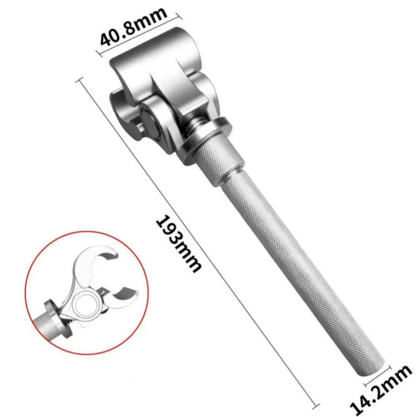Sakerplus® 90 Degree Adjustable Hinge Wrench Tool