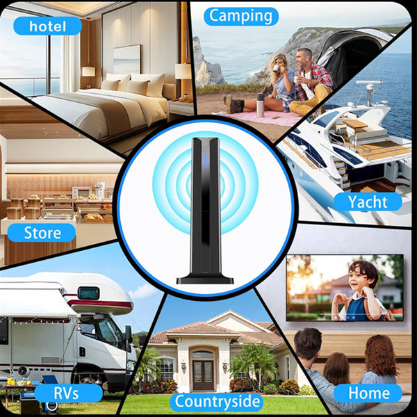 Sakerplus® High Gain 4K Indoor TV Antenna