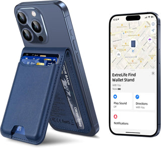 Sakerplus Magnetic Wallet With Adjustable Stand