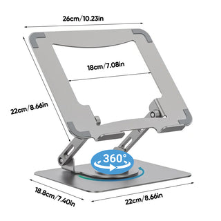 Sakerplus Laptop Stand Aluminum Alloy Rotating Bracket