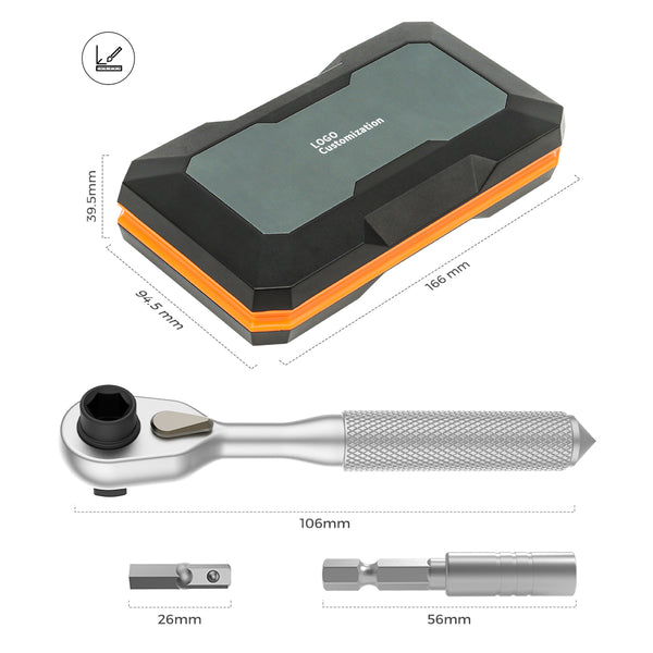 SAKER 42 in 1 Screwdriver Set Ratchet Wrench