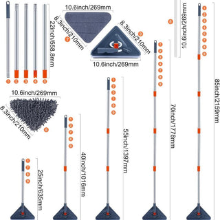 Sakerplus® Wall Mop Cleaner With Long Handle