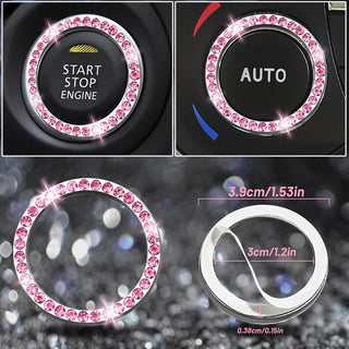 Sakerplus® 27-Piece Bling Car Accessories Set