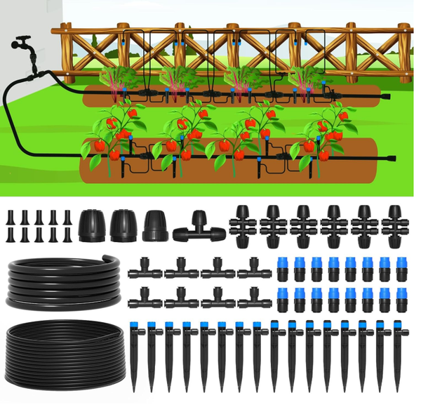 Kit de riego profesional para jardines Sakerplus