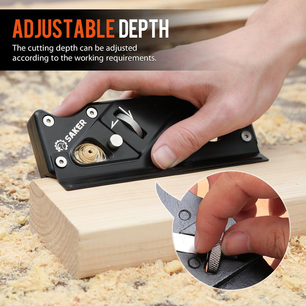 Woodworking Hand Tool for Precise Edges - SAKER® Chamfer Plane