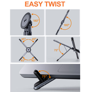 Sakerplus Adjustable Foldable Laptop Stand