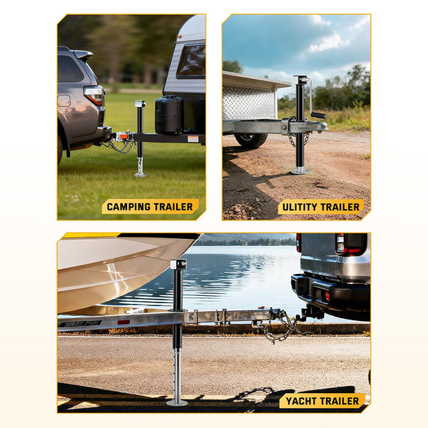 Sakerplus® Heavy Duty Trailer Jack System