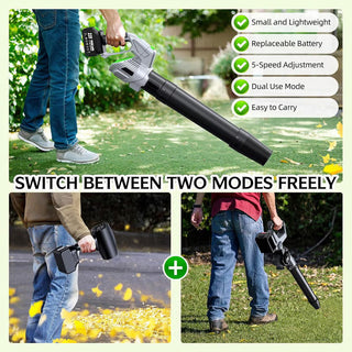 Sakerplus Electric Cordless Leaf Blower