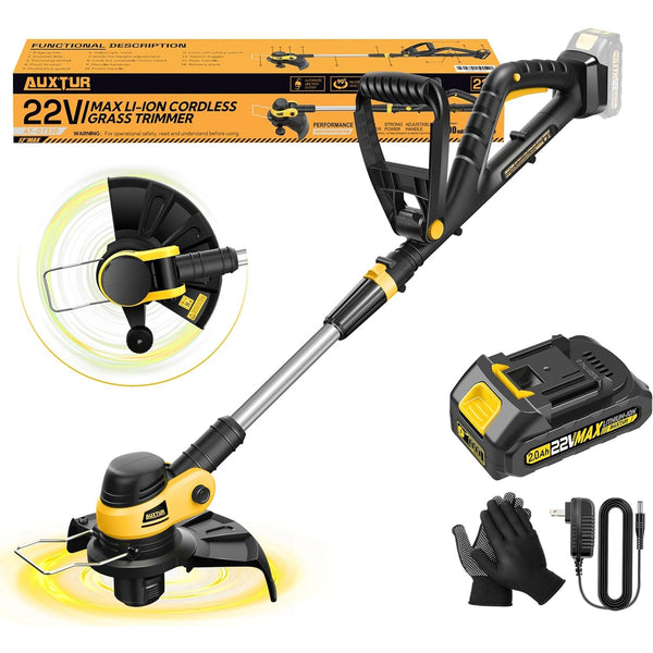 Desbrozadoras de hilo inalámbricas Sakerplus de 22 V