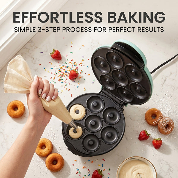 Sakerplus® Compact Mini Donut Maker Machine
