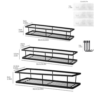 Juego de almacenamiento para ducha Sakerplus® resistente a la oxidación
