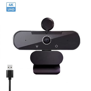 Sakerplus® Ultra HD 4K Webcam With Microphone