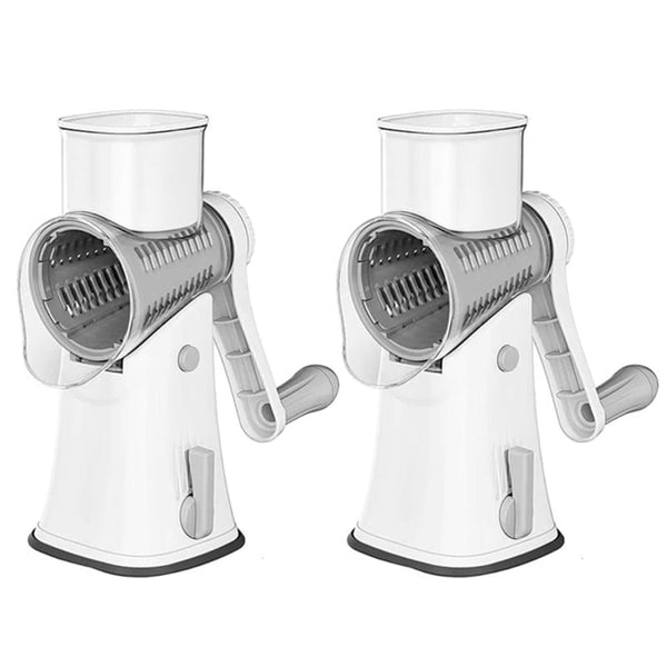 Rallador de queso rotatorio 5 en 1 Sakerplus