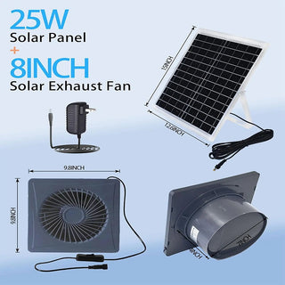 Sakerplus® High Velocity Solar Ventilation Fan