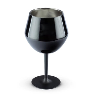 Sakerplus® Stemmed Stainless Steel Wine Glass