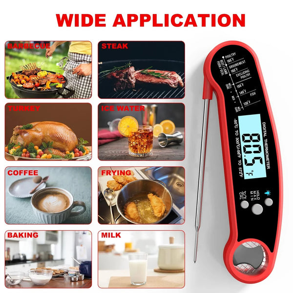 Sakerplus® Digital Instant Read Meat Thermometer
