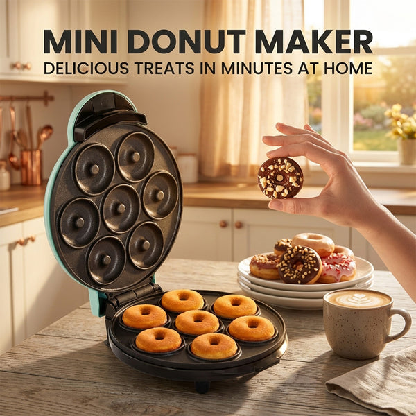 Sakerplus® Compact Mini Donut Maker Machine